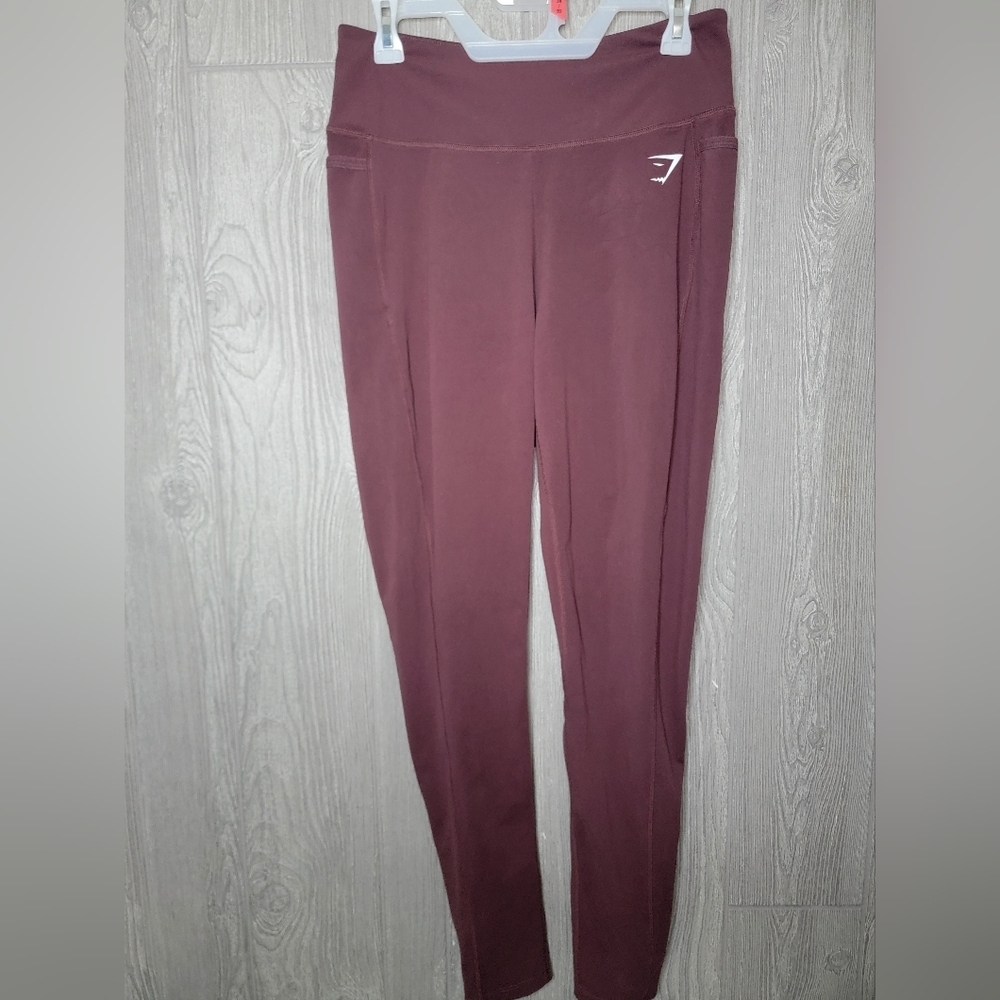 Gymshark Women's Deep Red Leggings